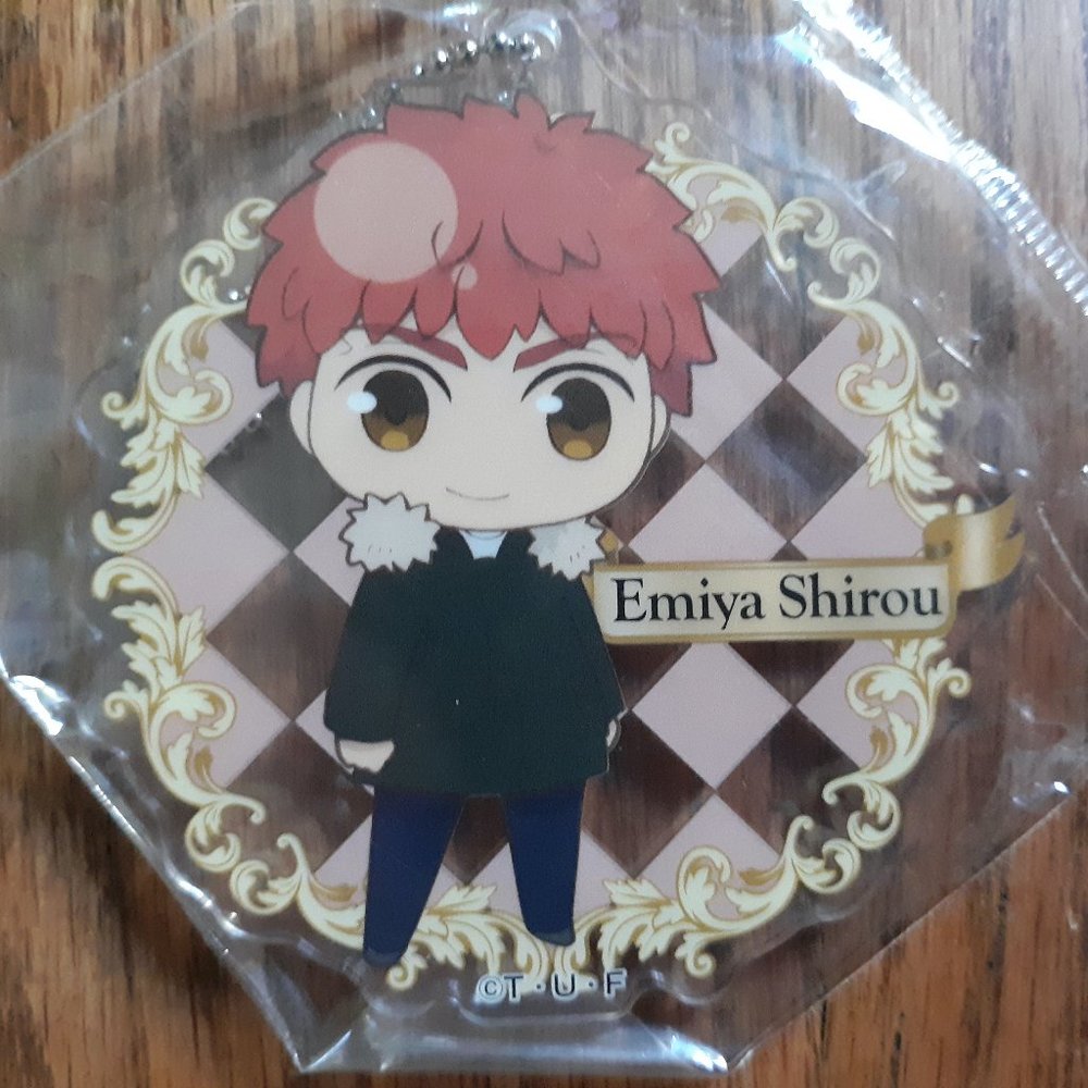 Fate/Stay Night Emiya Shirou Keychain